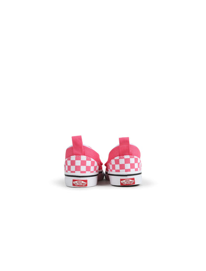 Vans (TD) Slip On V - Pink Checkboard by Denim Exchange