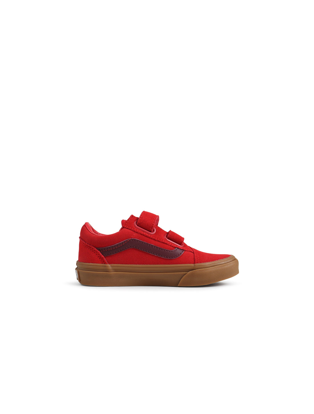 Vans (PS) Old Skool V - Gum Red by Denim Exchange