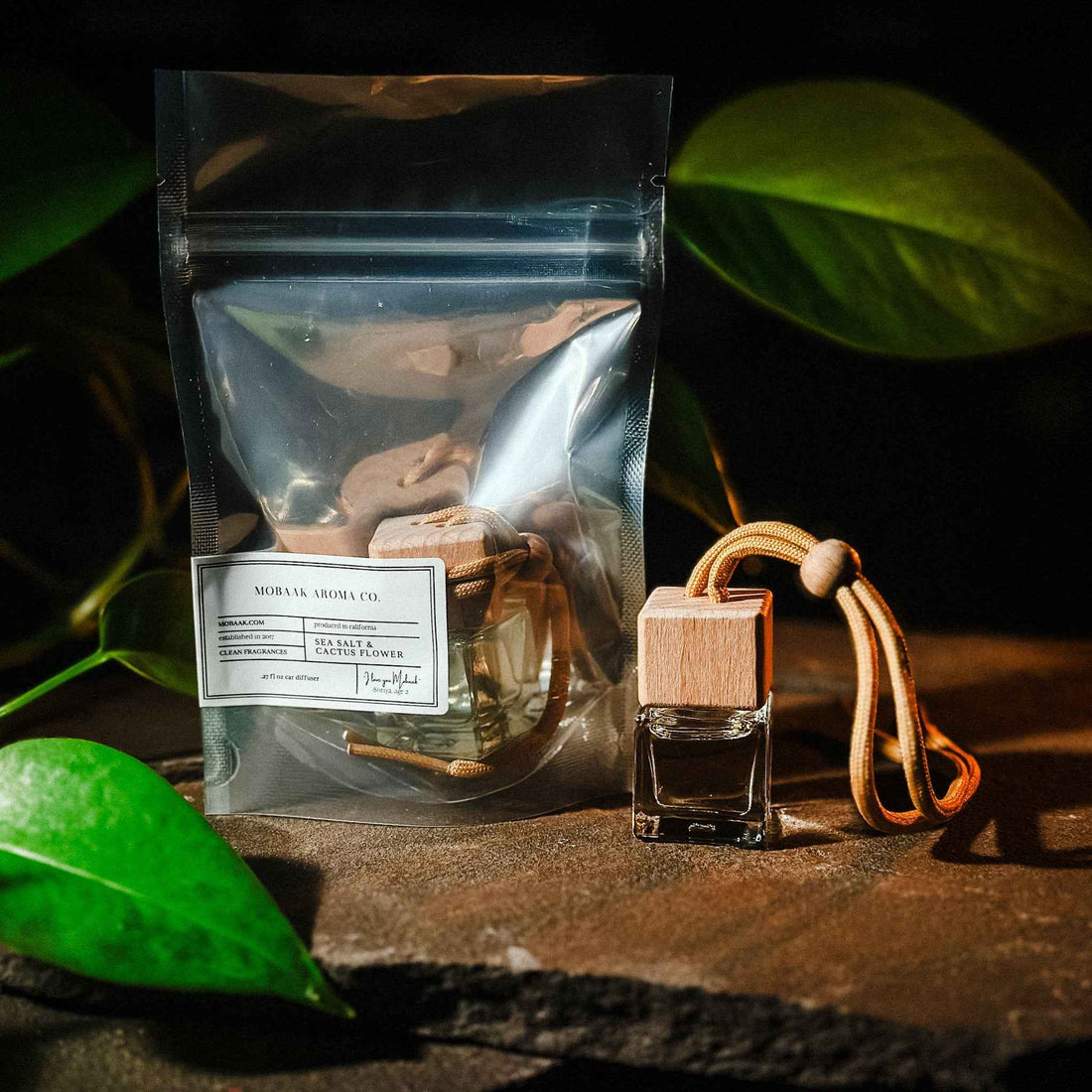 Sea Salt &amp; Cactus Flower Car Diffuser