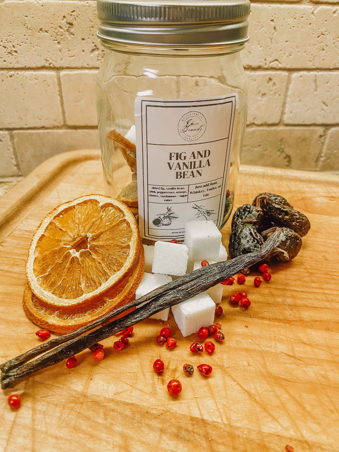 Onic Brands Fig &amp; Vanilla Bean Cocktail Infusion