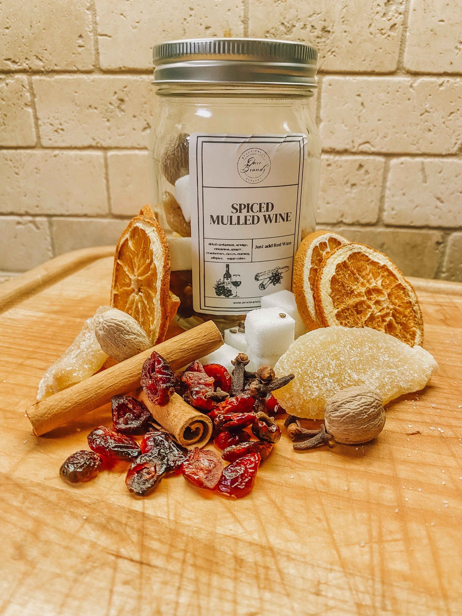 Onic Brands Spiced Mulled Wine Cocktail Infusion