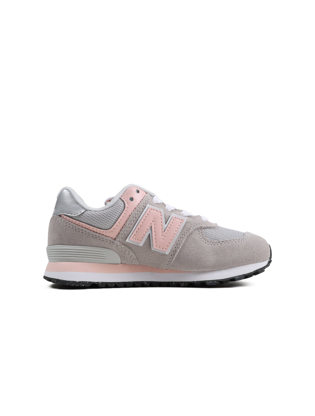New Balance (PS) 574 - Rain Cloud/ Pink Haze by Denim Exchange