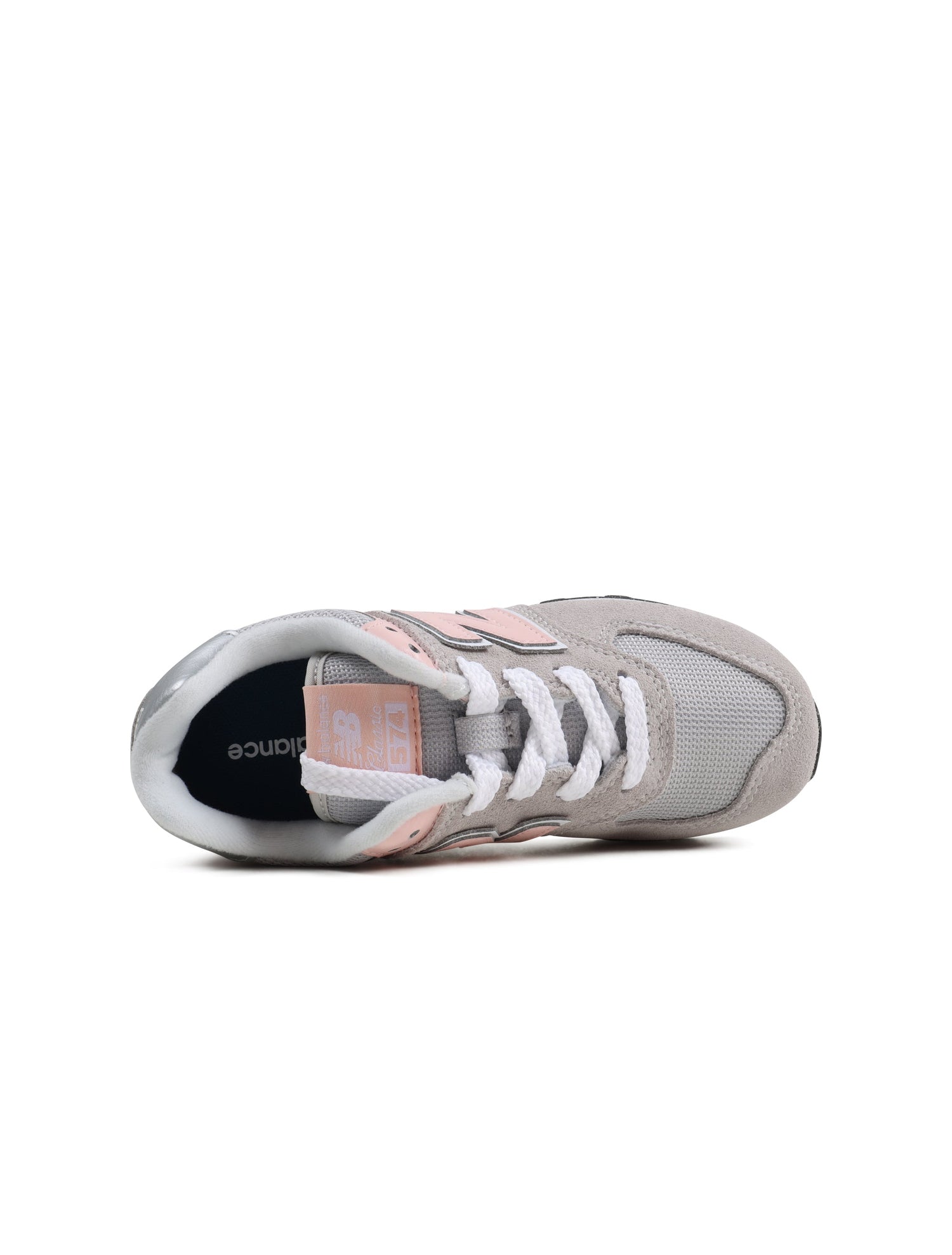 New Balance (PS) 574 - Rain Cloud/ Pink Haze by Denim Exchange