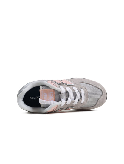 New Balance (PS) 574 - Rain Cloud/ Pink Haze by Denim Exchange