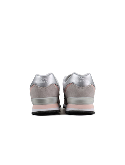 New Balance (PS) 574 - Rain Cloud/ Pink Haze by Denim Exchange