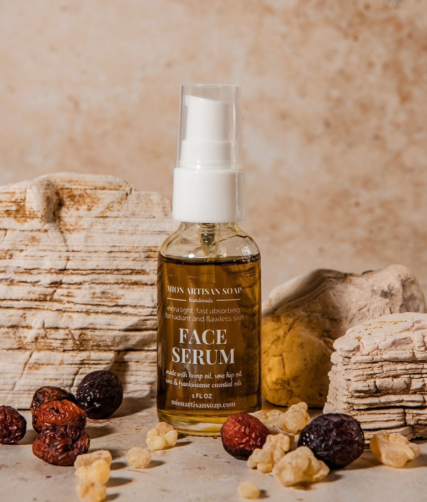 Face Serum | Promotes Collagen Production | Evens Out Skin Tone by MION Artisan Soap Co.