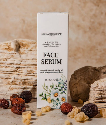 Face Serum | Promotes Collagen Production | Evens Out Skin Tone by MION Artisan Soap Co.