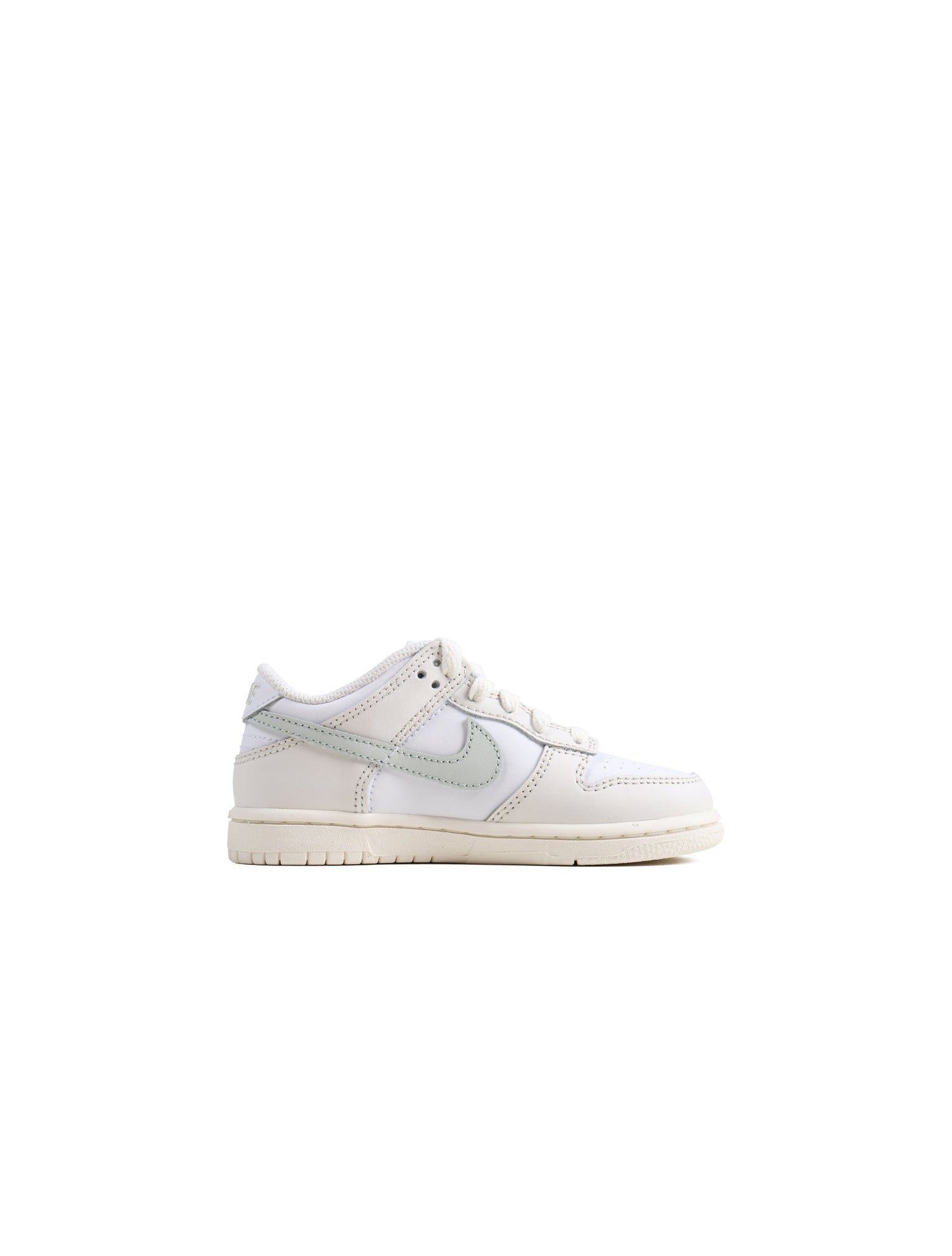 Nike (PS) Dunk Low - White/Light Silver by Denim Exchange