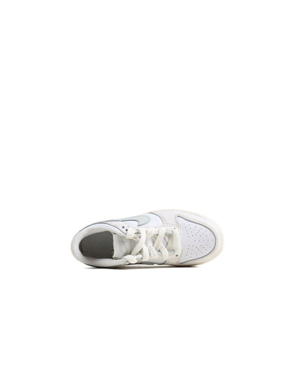 Nike (PS) Dunk Low - White/Light Silver by Denim Exchange