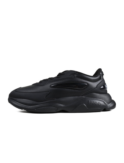 Hugo Leon Runn Shoes - Black by Denim Exchange