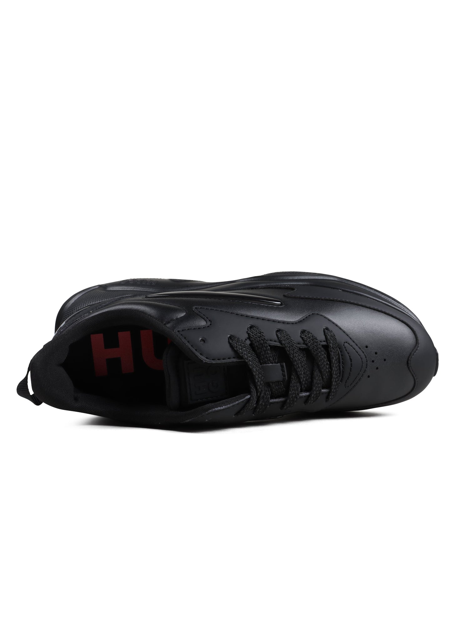 Hugo Leon Runn Shoes - Black by Denim Exchange