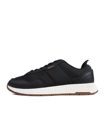 Boss Titanium Runn Shoes - Black by Denim Exchange
