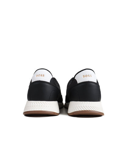 Boss Titanium Runn Shoes - Black by Denim Exchange