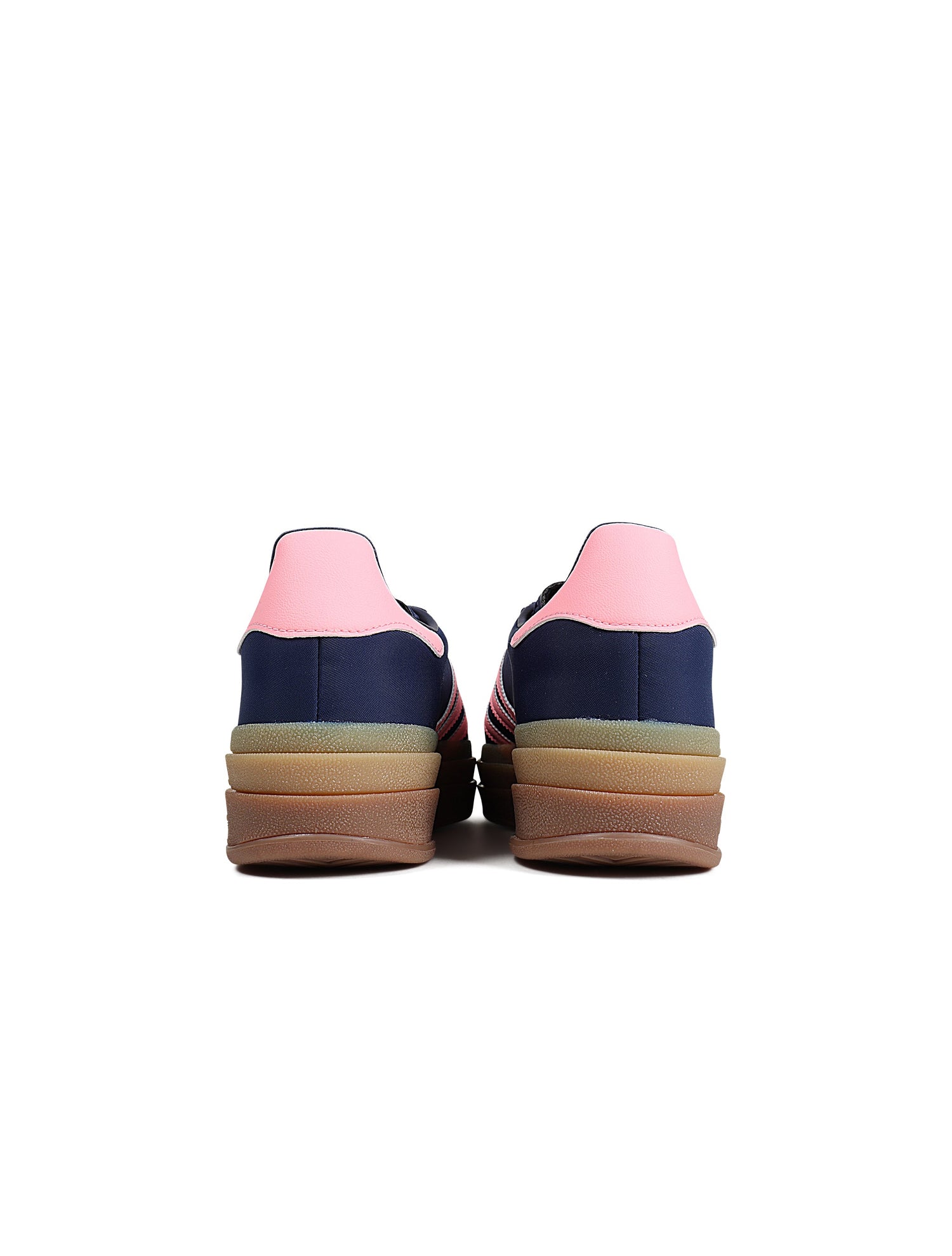 Adidas Womens Gazelle Bold - Dark Blue/Pink by Denim Exchange