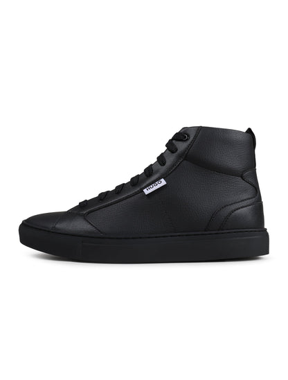 Hugo Morrie High Top Sneakers - Black by Denim Exchange