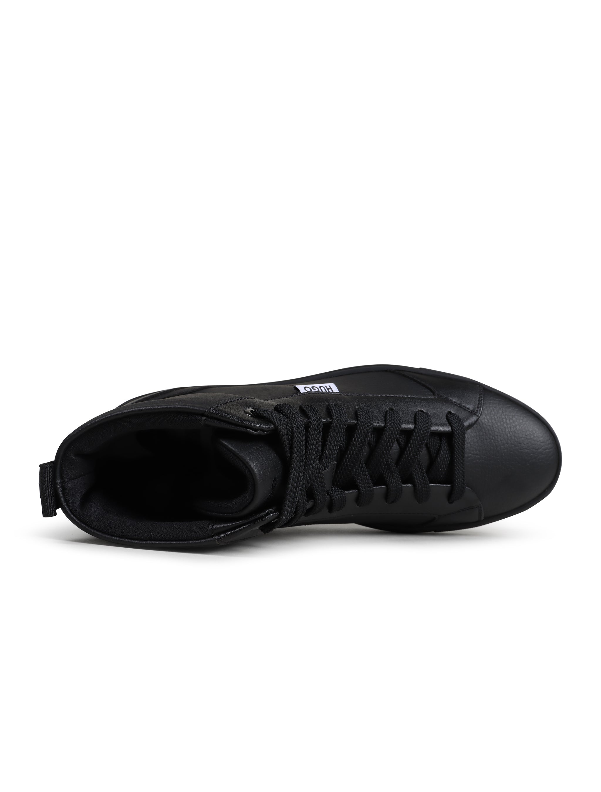 Hugo Morrie High Top Sneakers - Black by Denim Exchange