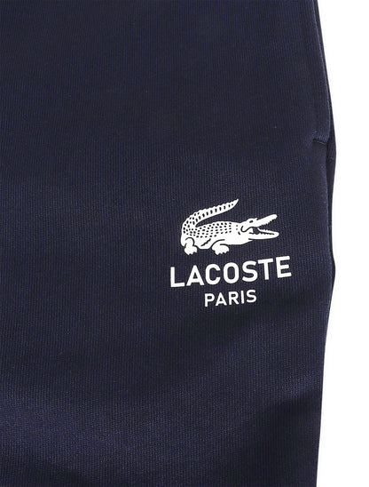 Lacoste Logo Print Joggers - Navy Blue by Denim Exchange