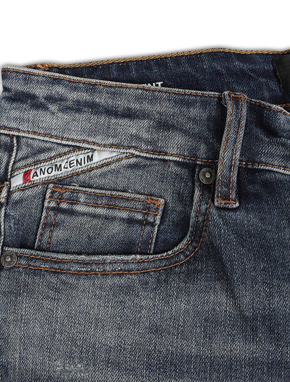 Anom Denim Mahdy Skinny Jean - Blue by Denim Exchange
