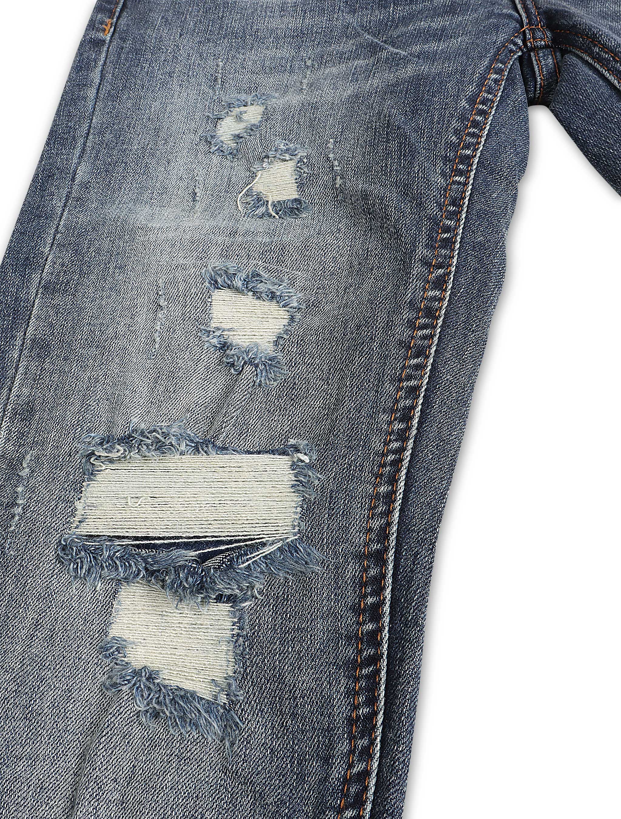 Anom Denim Mahdy Skinny Jean - Blue by Denim Exchange