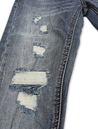 Anom Denim Mahdy Skinny Jean - Blue by Denim Exchange