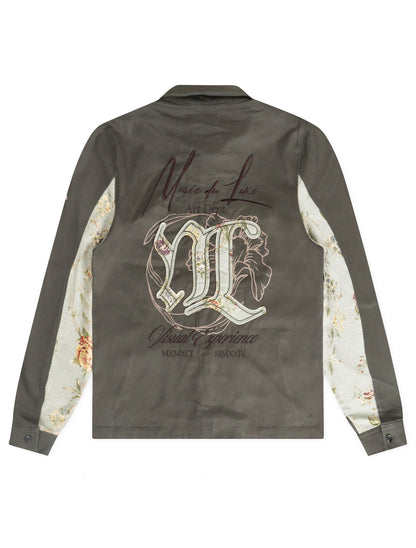 Smoke Rise Regular Collar Long Sleeve - Thyme by Denim Exchange