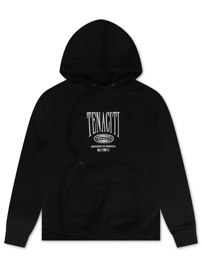 Tenaciti Designed in America Hoodie - Jet Black by Denim Exchange