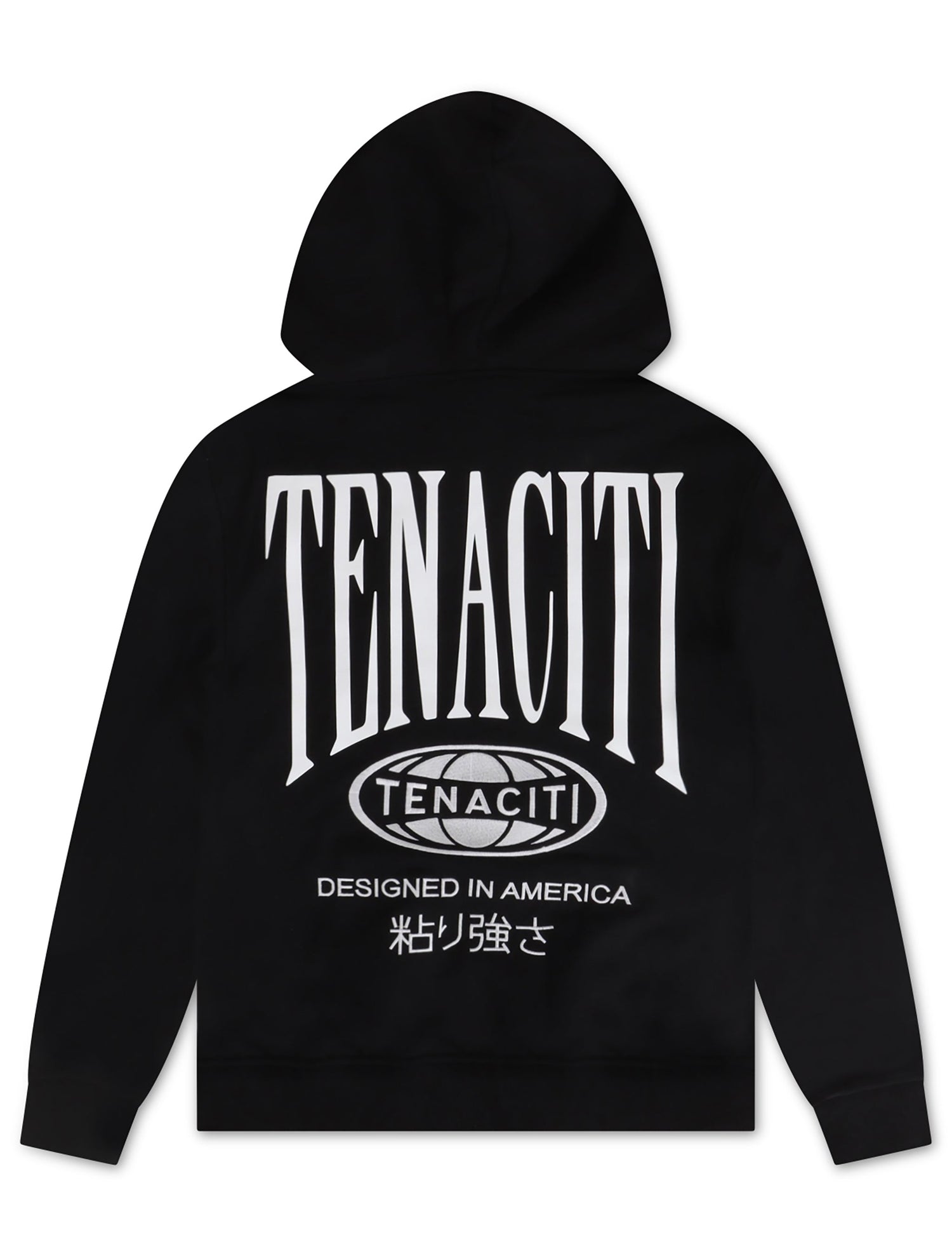 Tenaciti Designed in America Hoodie - Jet Black by Denim Exchange