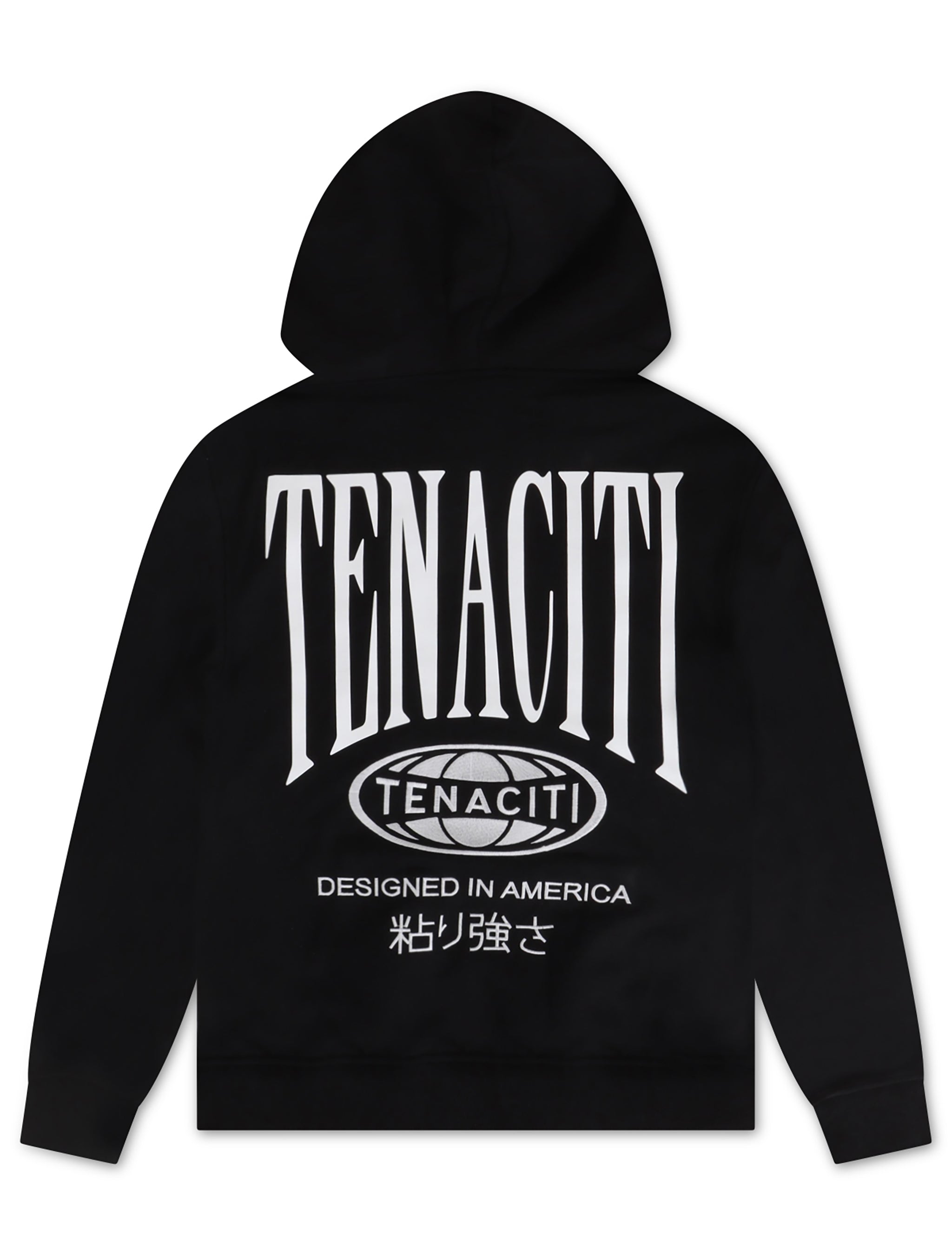 Tenaciti Designed in America Hoodie - Jet Black by Denim Exchange