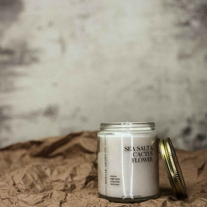 Sea Salt &amp; Cactus Flower Candles