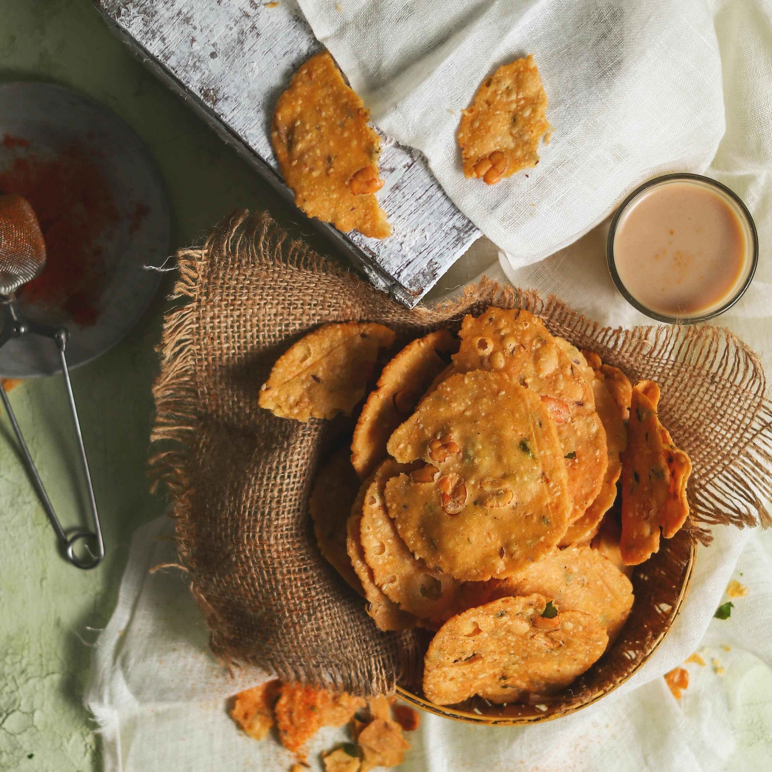 Almond House Masala Chekkalu