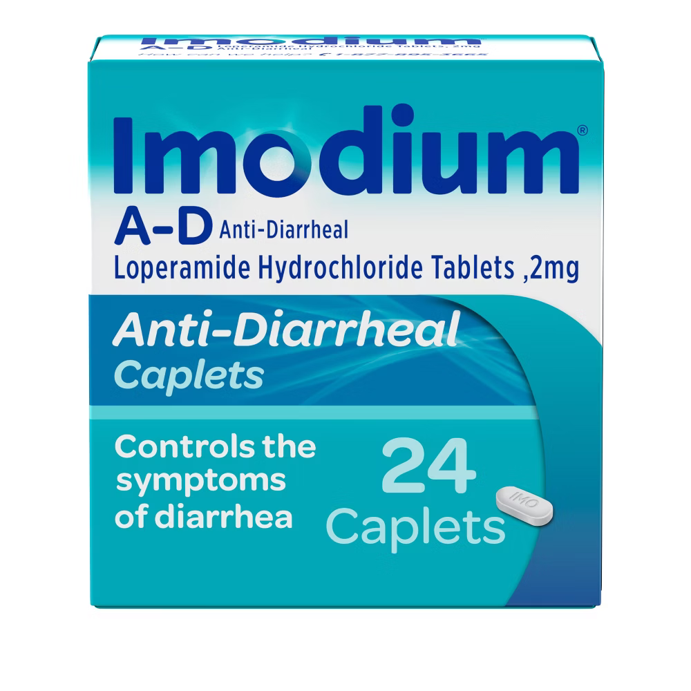 Imodium A-D Anti-Diarrheal Caplets (24 ct) by Farmacias Savia