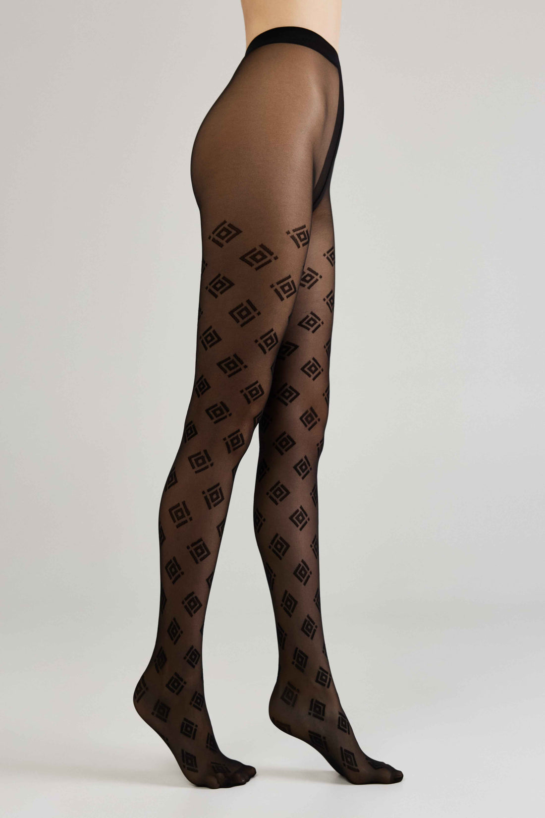Fantasy Tights Conte Ingrid - Geometric Pattern