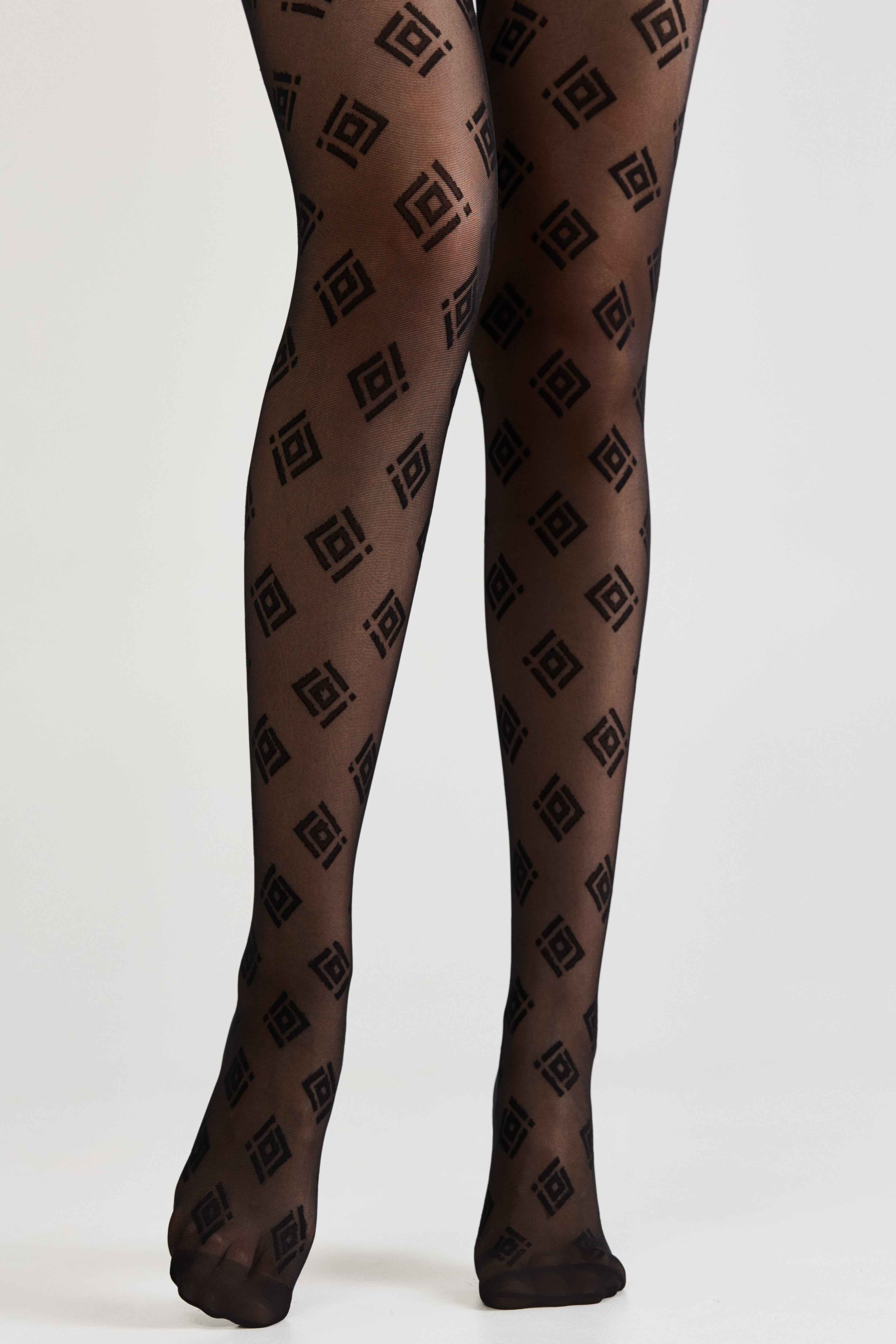 Fantasy Tights Conte Ingrid - Geometric Pattern