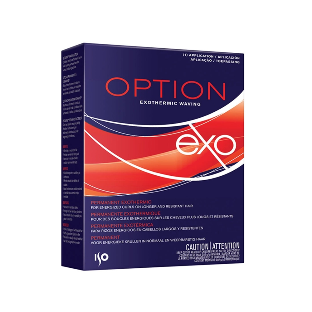 ISO Option EXO Exothermic Perm for Long &amp; Resistant Hair