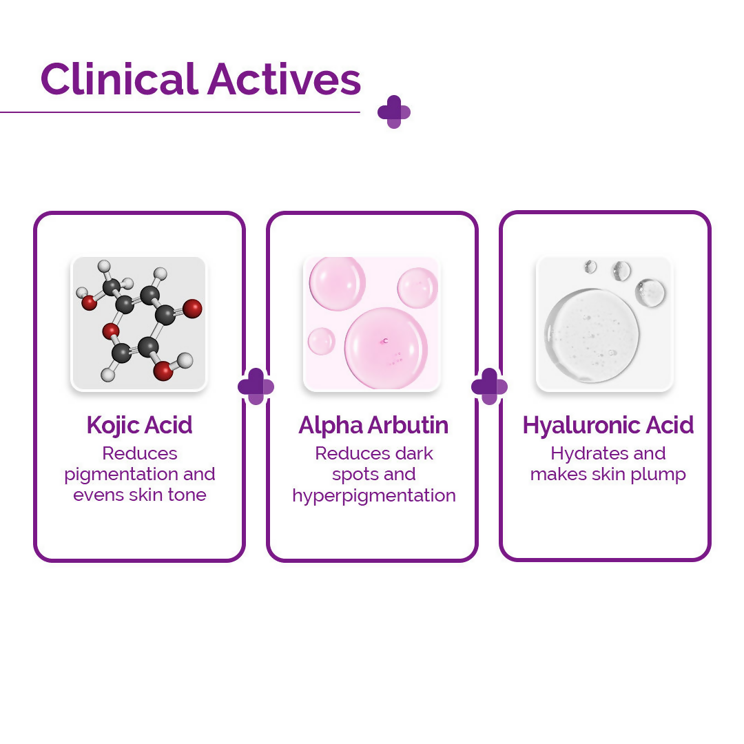 The Derma Co 20000 PPM Kojic Acid Microneedle Face Serum Shot for Pigmentation &amp; Skin Renewal