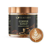 Teacurry Gold Instant Coffee Powder - Arabica Freeze Dried Coffee for Instant Hot & Cold Coffee