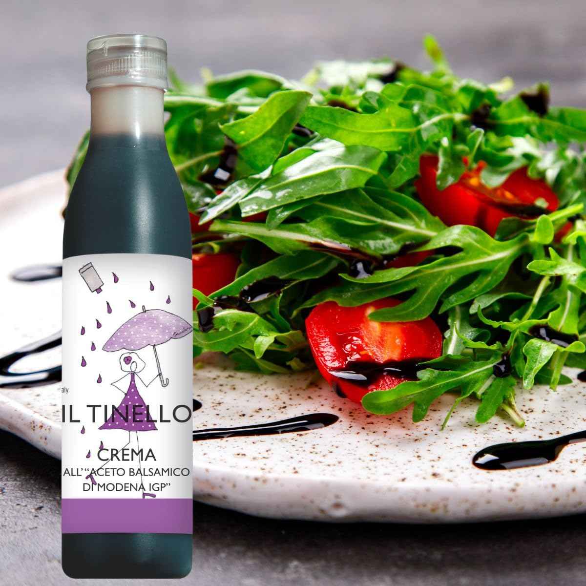 IL TINELLO, Glaze with Balsamic Vinegar of Modena IGP (8.45 fl oz) 250ml