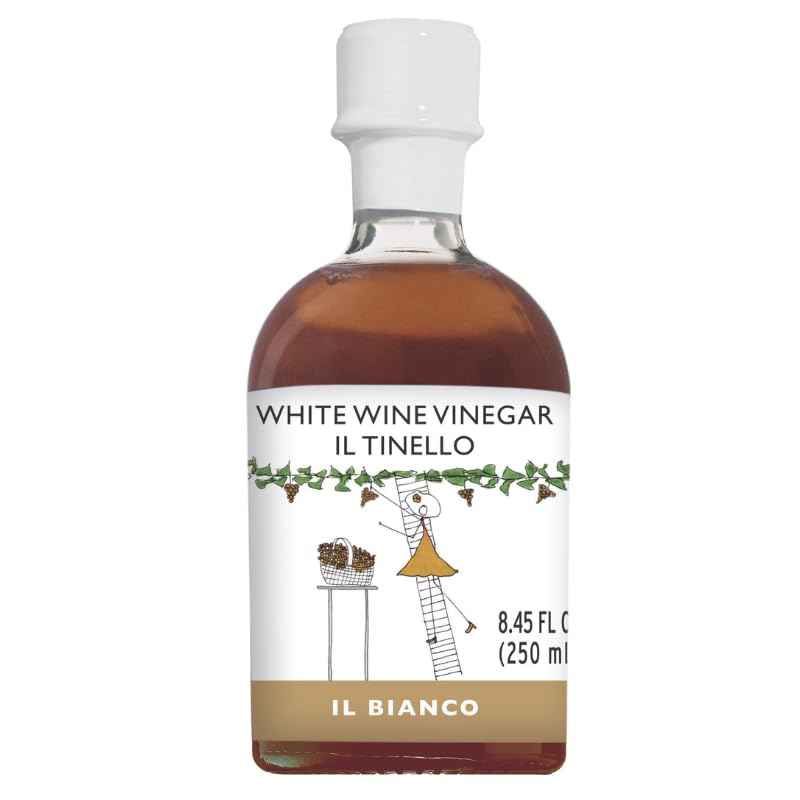IL TINELLO, White Wine Vinegar Aceto di Vino Bianco, (8.45 fl oz) 250ml