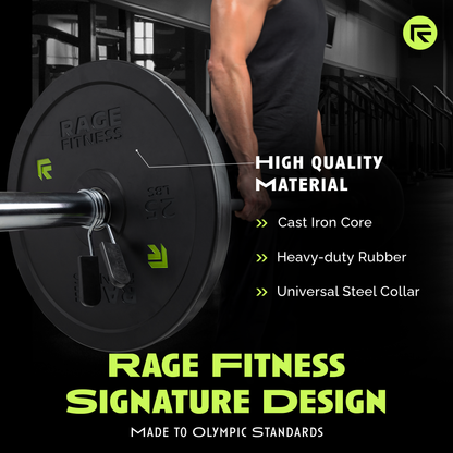 Bumper Plates by Rage Fitness