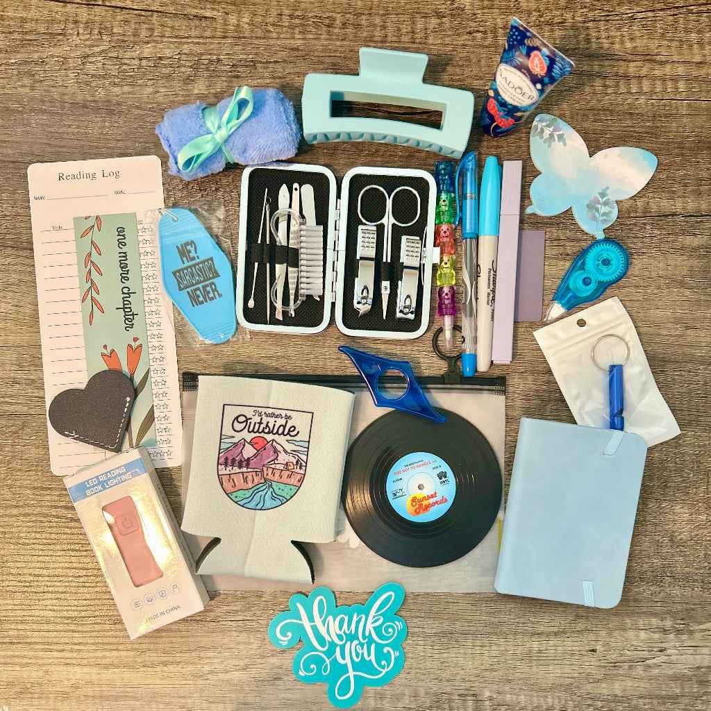 Mystery Self-Care Box for Women: Relaxation and Wellness Gift Set- 25 Pieces