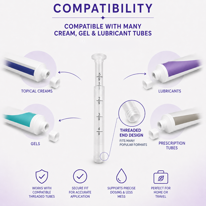 Disposable Vaginal Cream Applicators for Premarin, Estace &amp; many others (15 Pack) by Seroflora