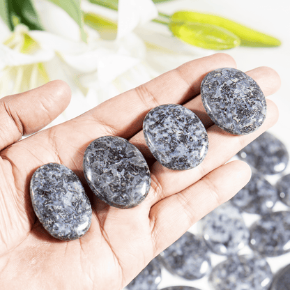 Indigo Gabbro Pocket Stones (Dreams and Intuition )