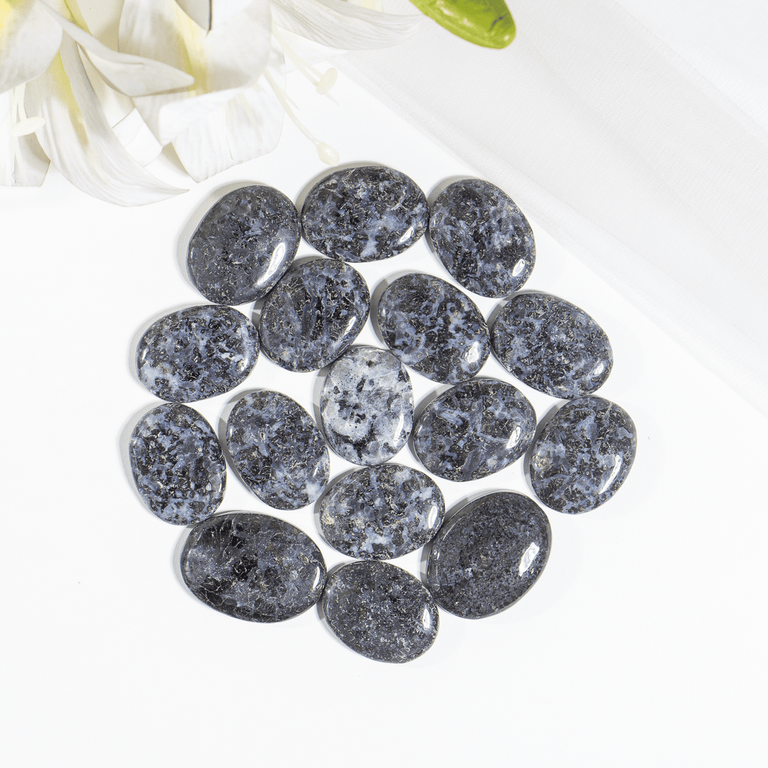 Indigo Gabbro Pocket Stones (Dreams and Intuition )