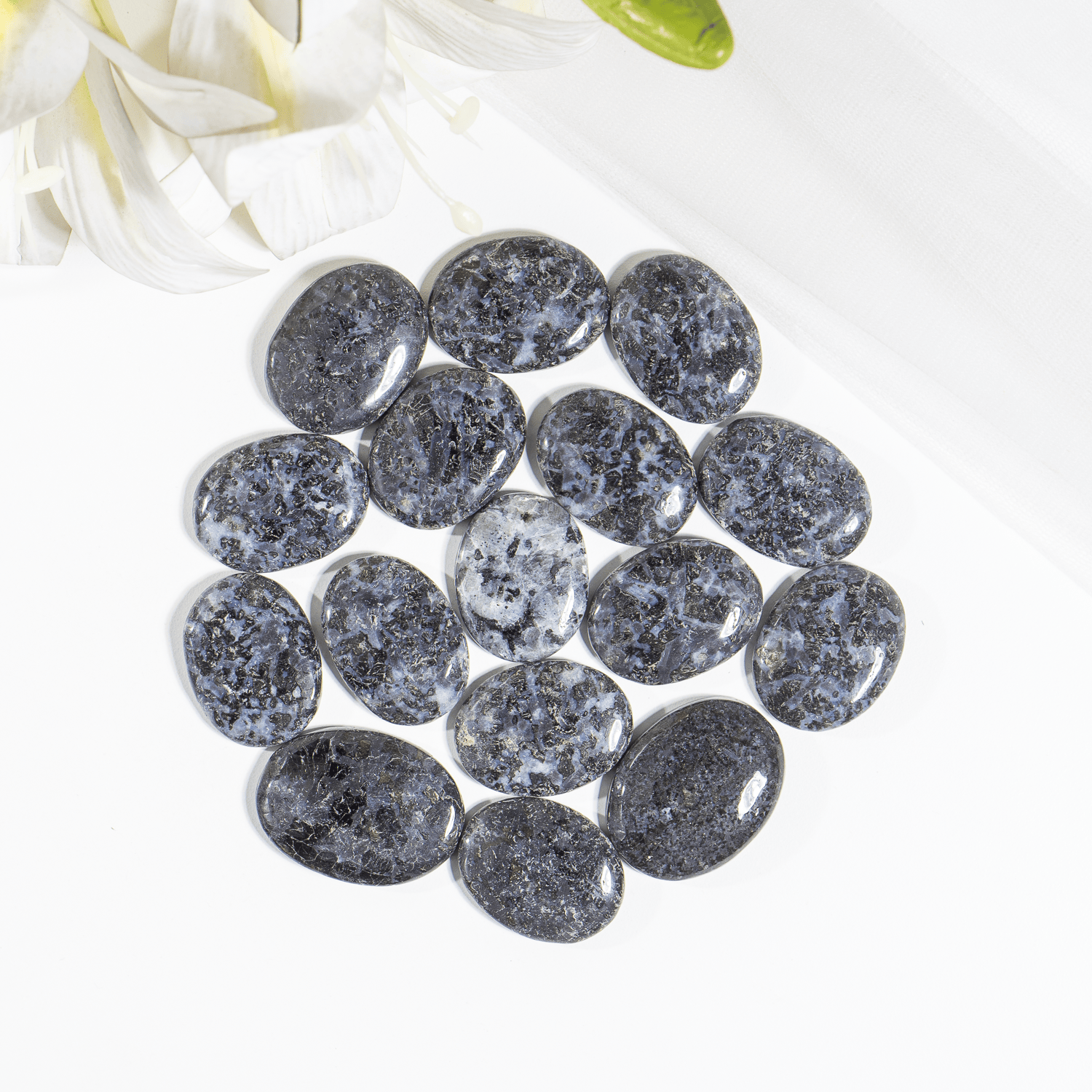 Indigo Gabbro Pocket Stones (Dreams and Intuition )