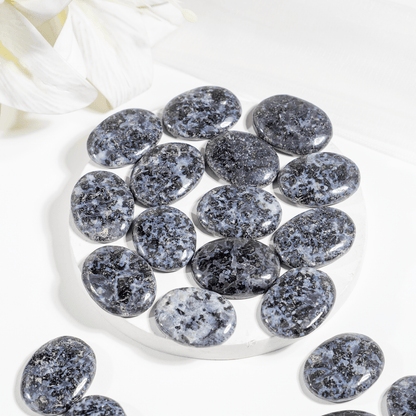 Indigo Gabbro Pocket Stones (Dreams and Intuition )