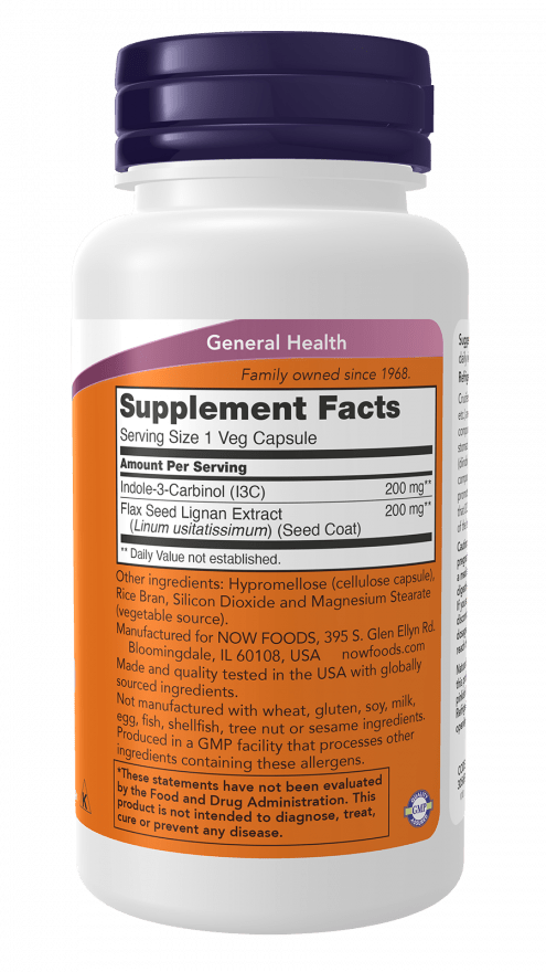Indole-3-Carbinol 13c-200mg by Country Life Natural Foods