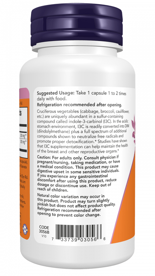 Indole-3-Carbinol 13c-200mg by Country Life Natural Foods