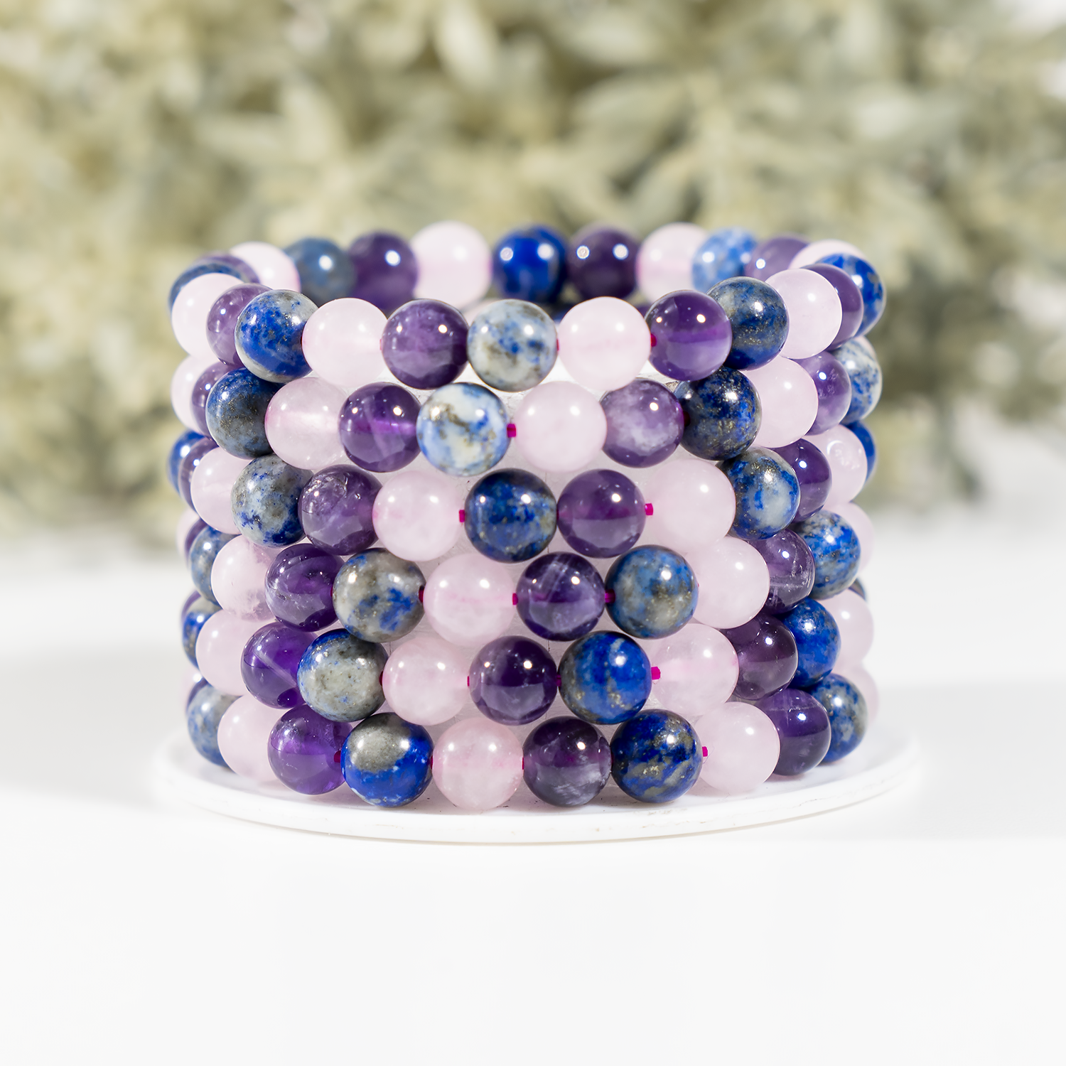Promoting INNER PEACE Crystal Bracelet (Calmness and Compassion)  DestGlow