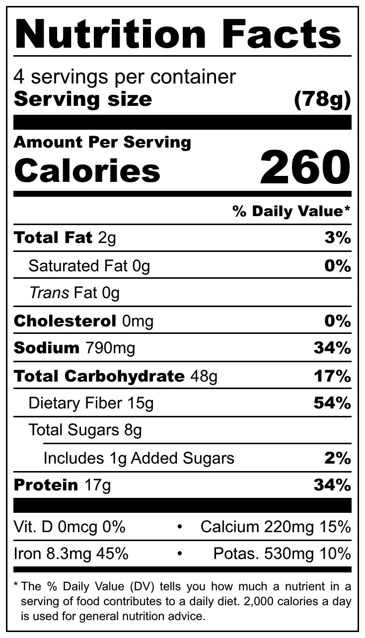 Instant Chili, Soy Free by Country Life Natural Foods
