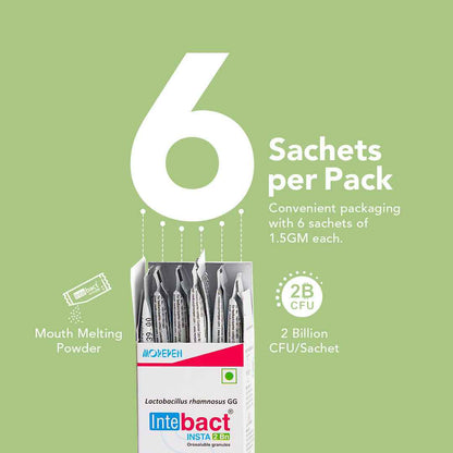 Dr Morpen Intebact Insta Probiotic 2Bn (Vanilla Flavour)
